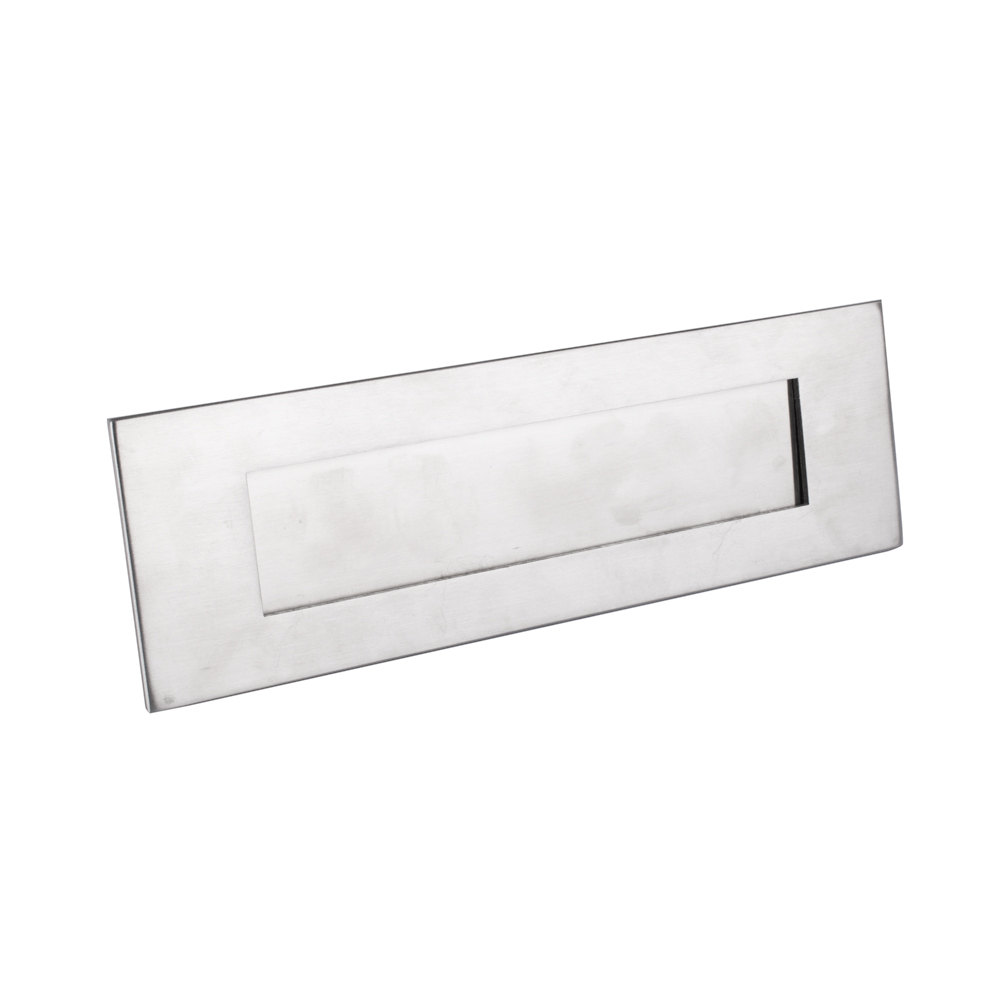 SOX 316 Satin Stainless Steel Letterplate (257x80x3mm)